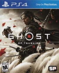 Ghost of Tsushima PAL Playstation 4 PAL box art